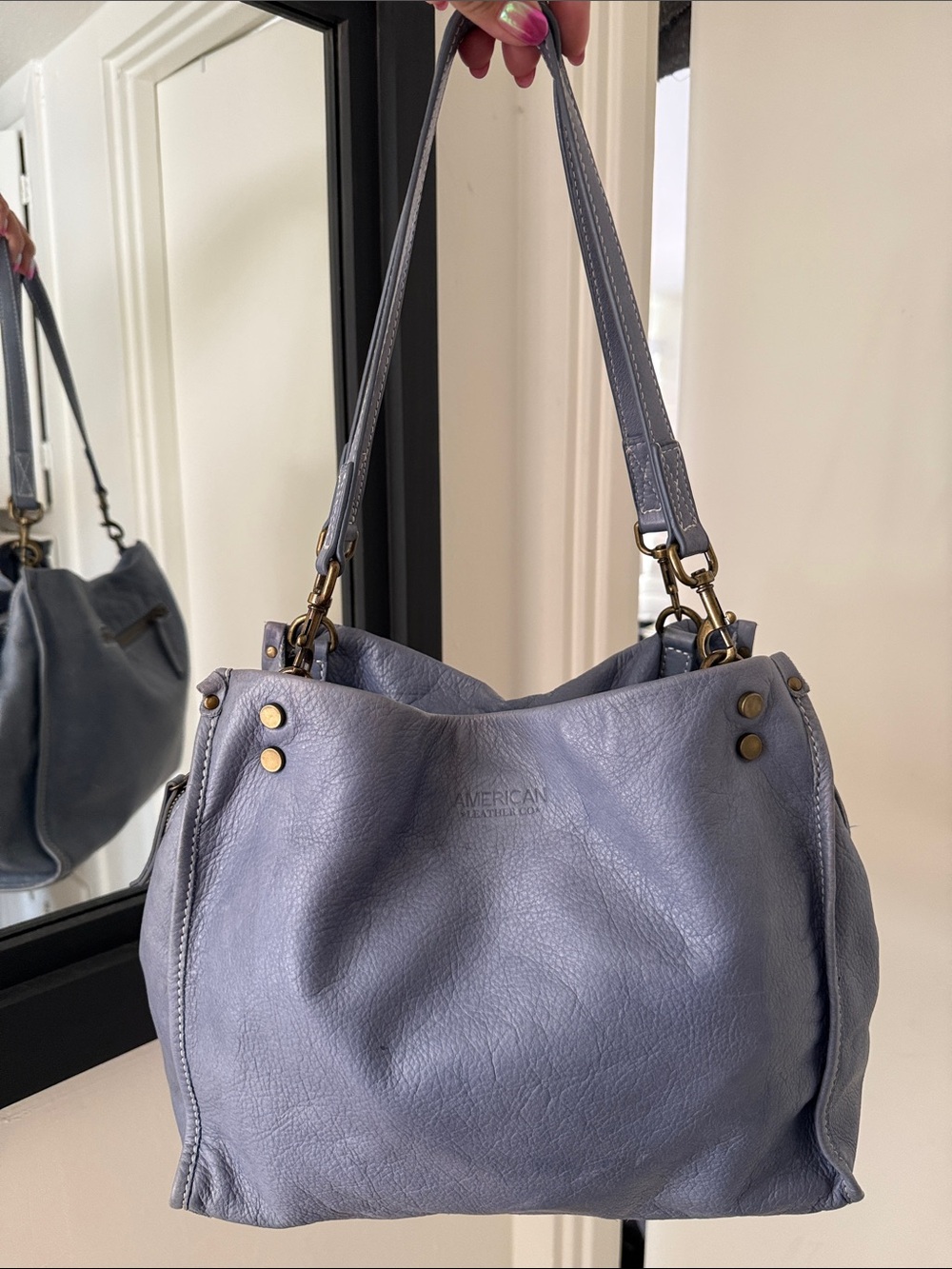 American Leather Co. Lenox Satchel - Picture 4 of 17